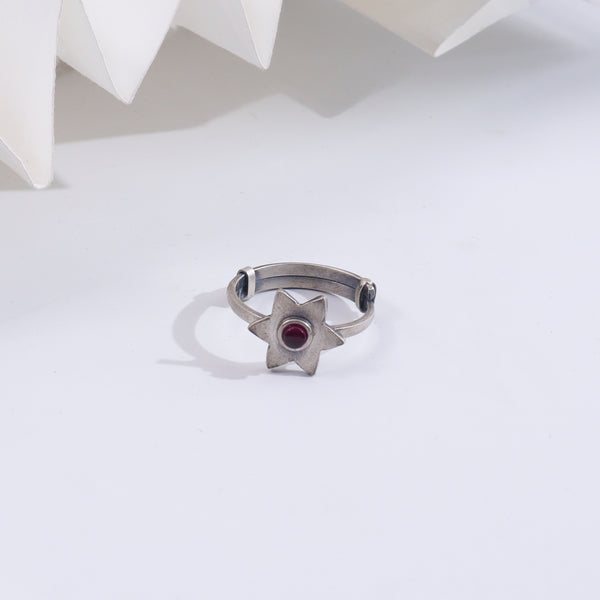 Silver Star Ring