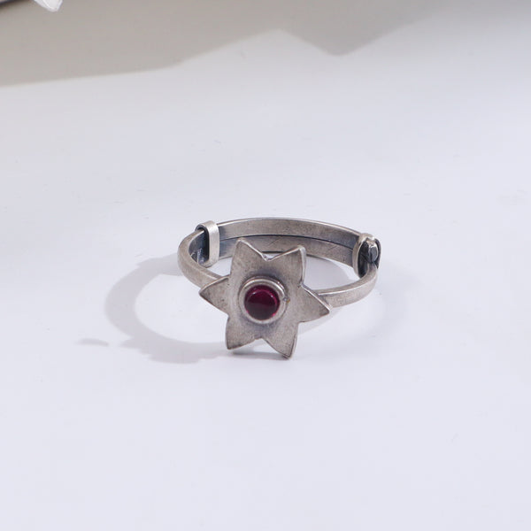 Silver Star Ring