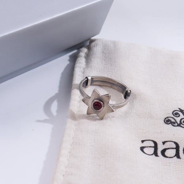 Silver Star Ring
