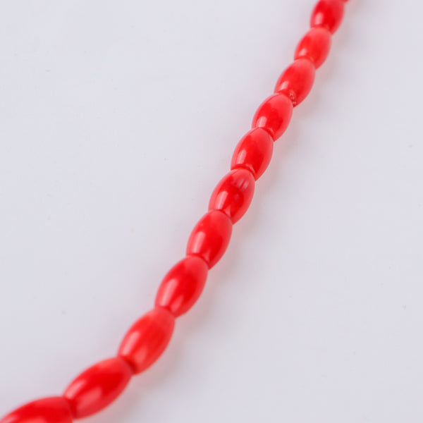 Coral Necklace with वाडगा (Vadagaa) Motif |  92.5 Silver | 22K Gold Plated