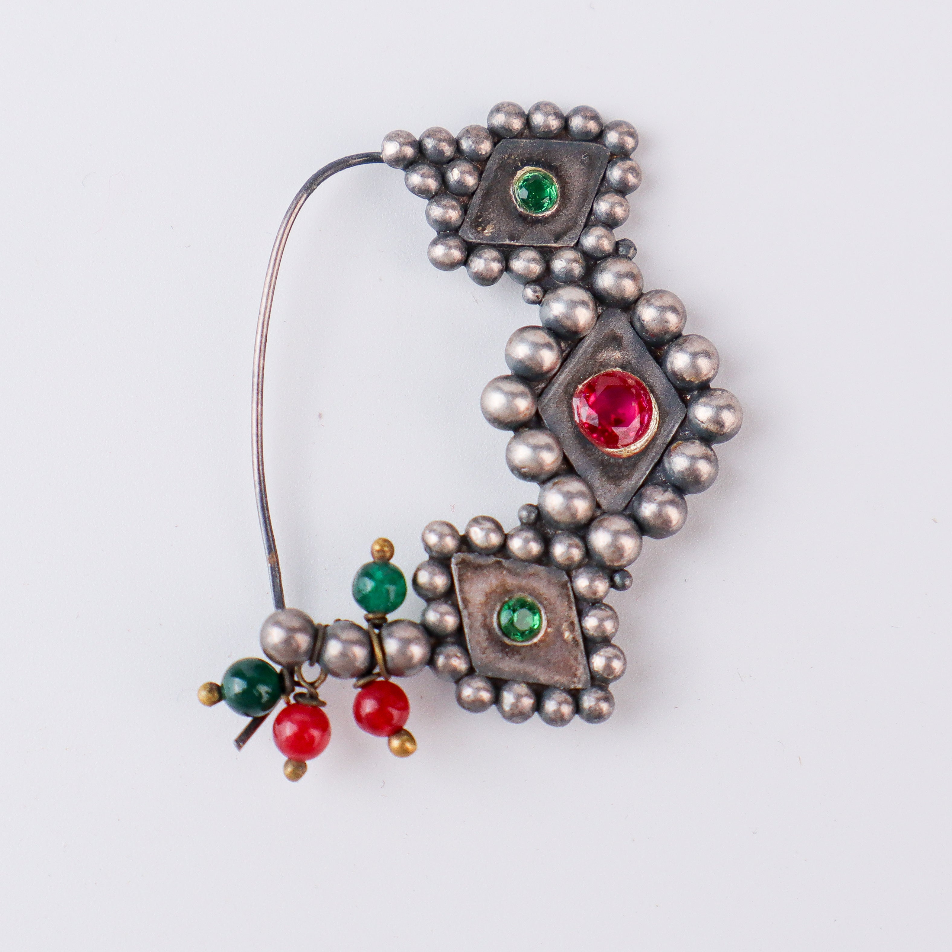 Silver Godavari Nath (Left, Pierced)