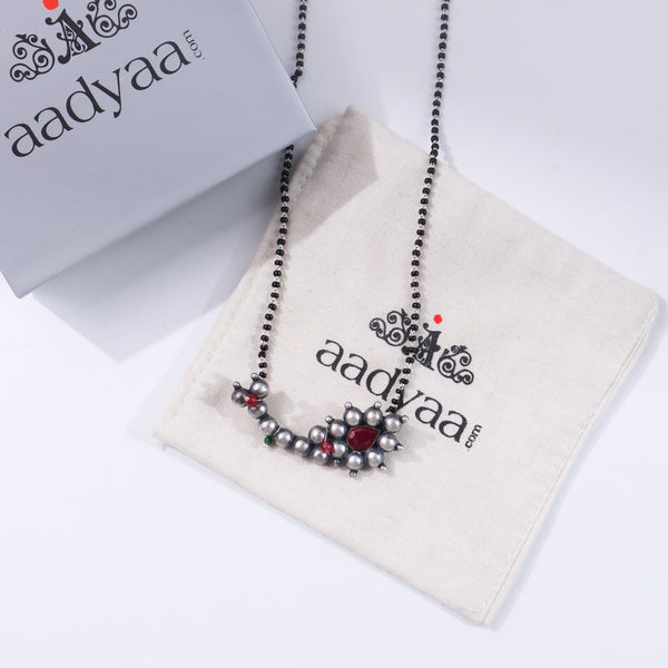 Big Nath Mangalsutra | 92.5 Sterling Silver