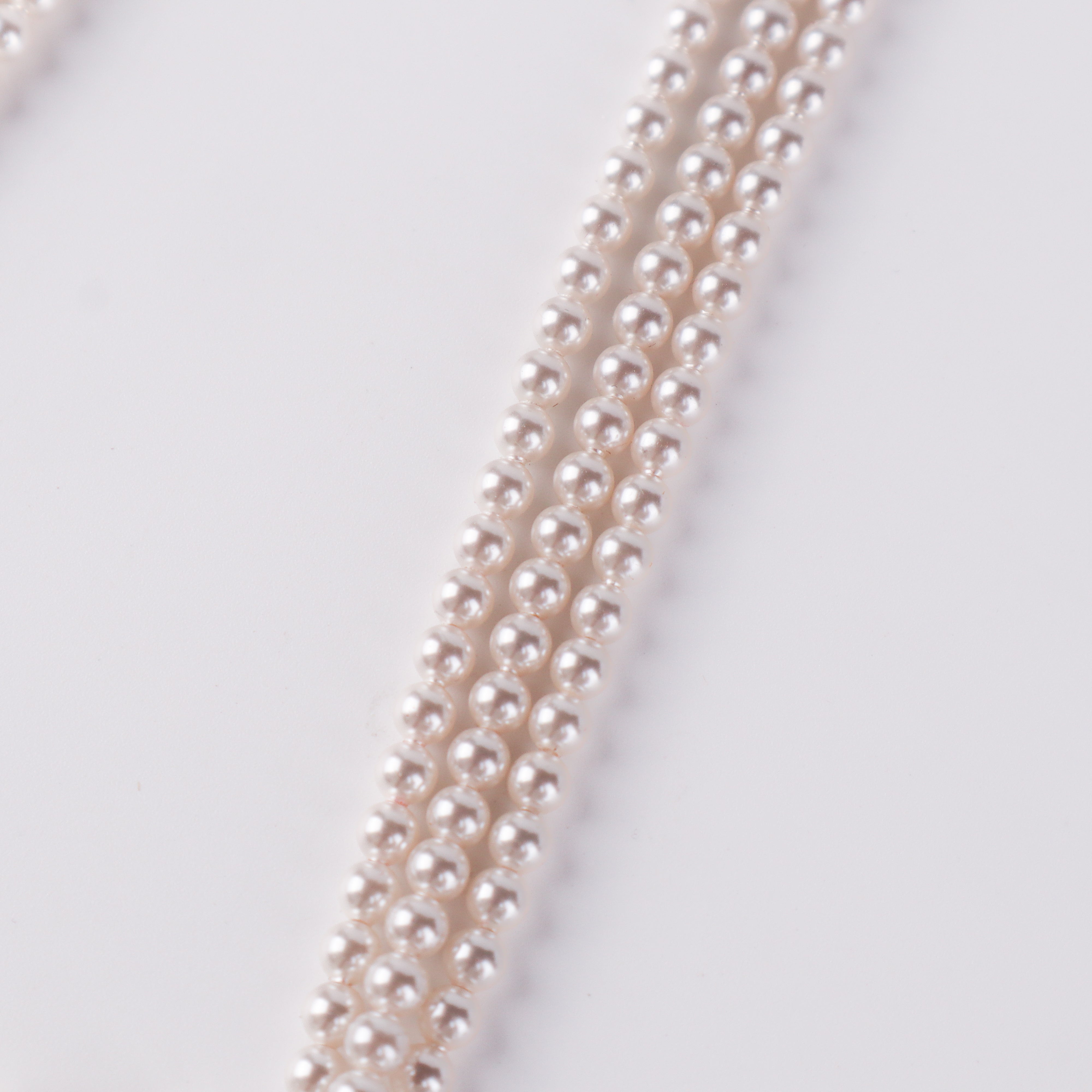 Silver CZ Kudi Tanmani Set with Pearls (5 Leaf)