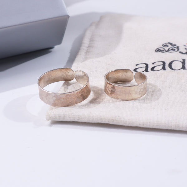 Hammered Couple Ring / Bands