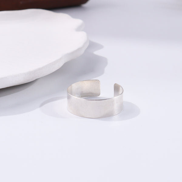 Unisex Plain Ring | 92.5 Sterling Silver