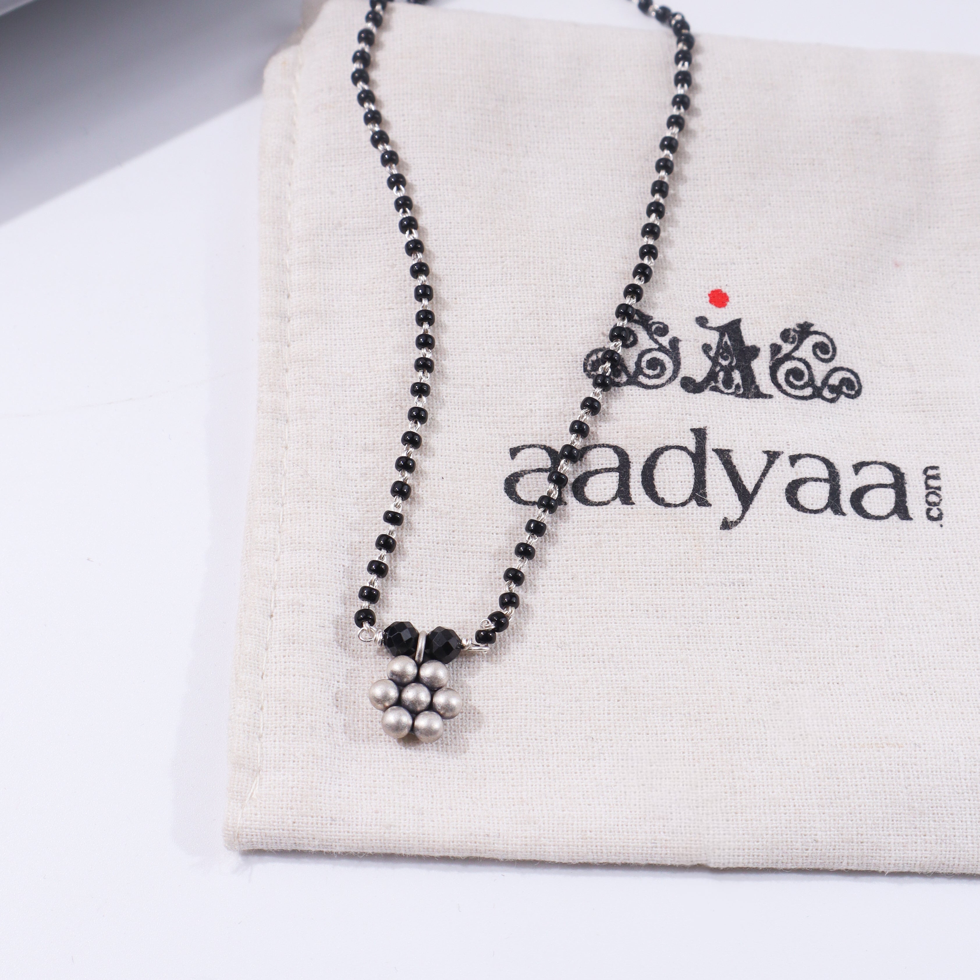 Kudi Charm Mangalsutra | 92.5 Sterling Silver