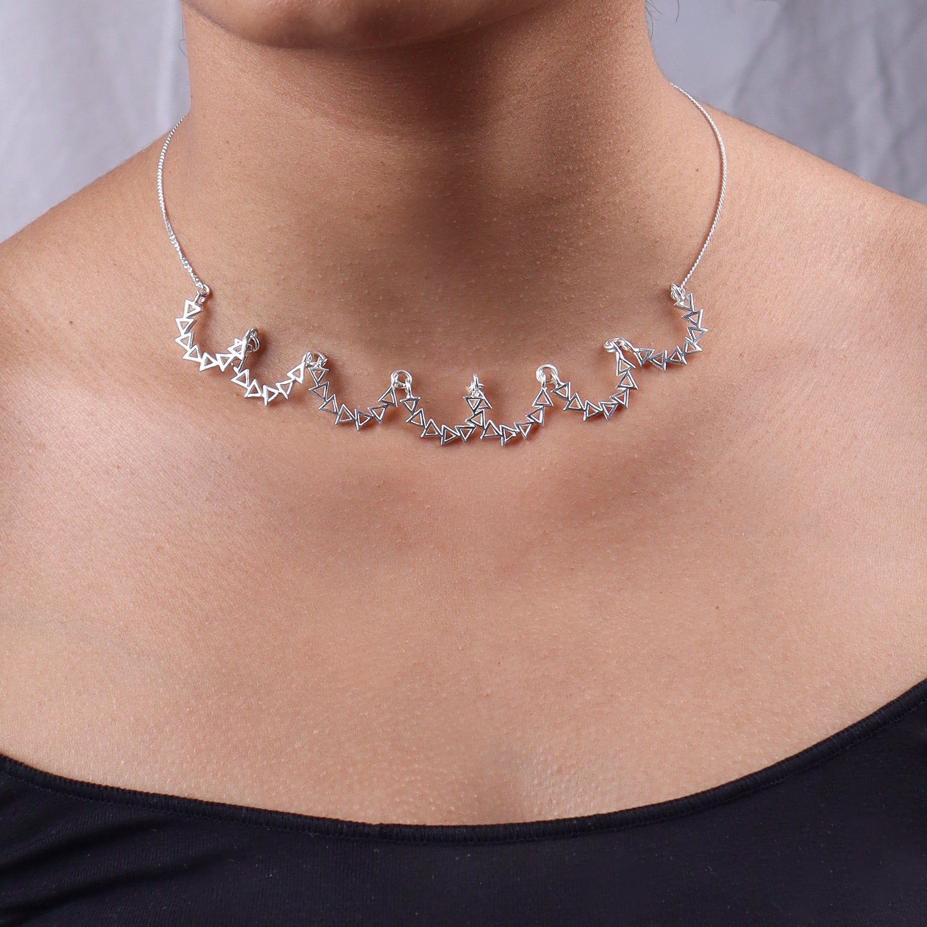 TriWave Necklace