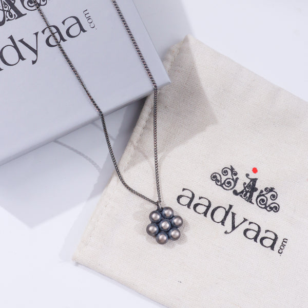 Silver Kudi Pendant Chain ( Original Size )