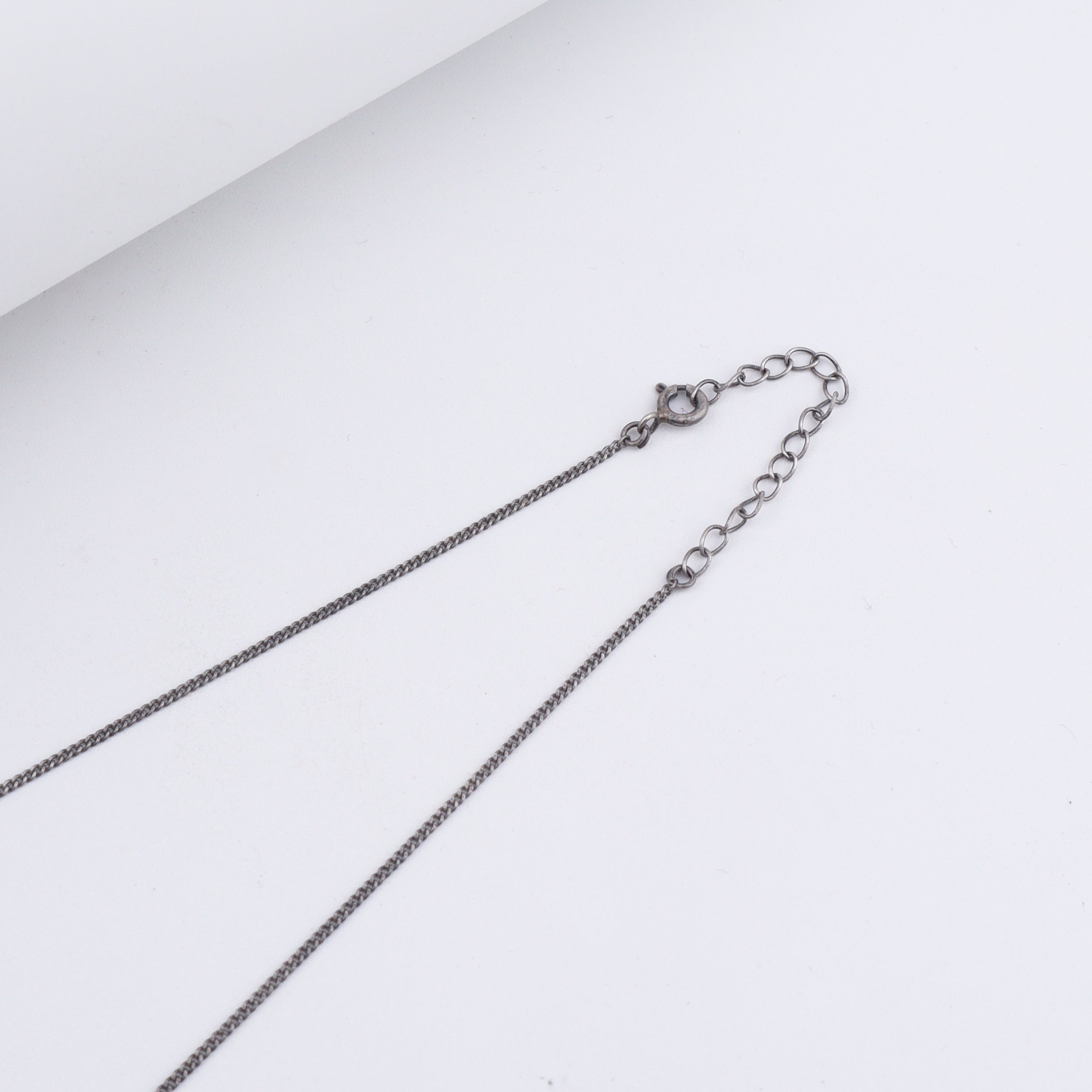 Silver Tiger pendant with chain
