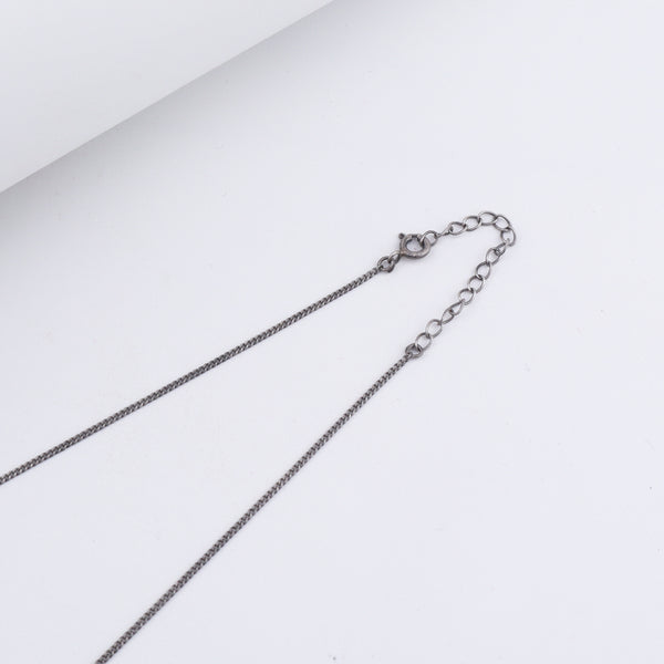 Silver Tiger pendant with chain