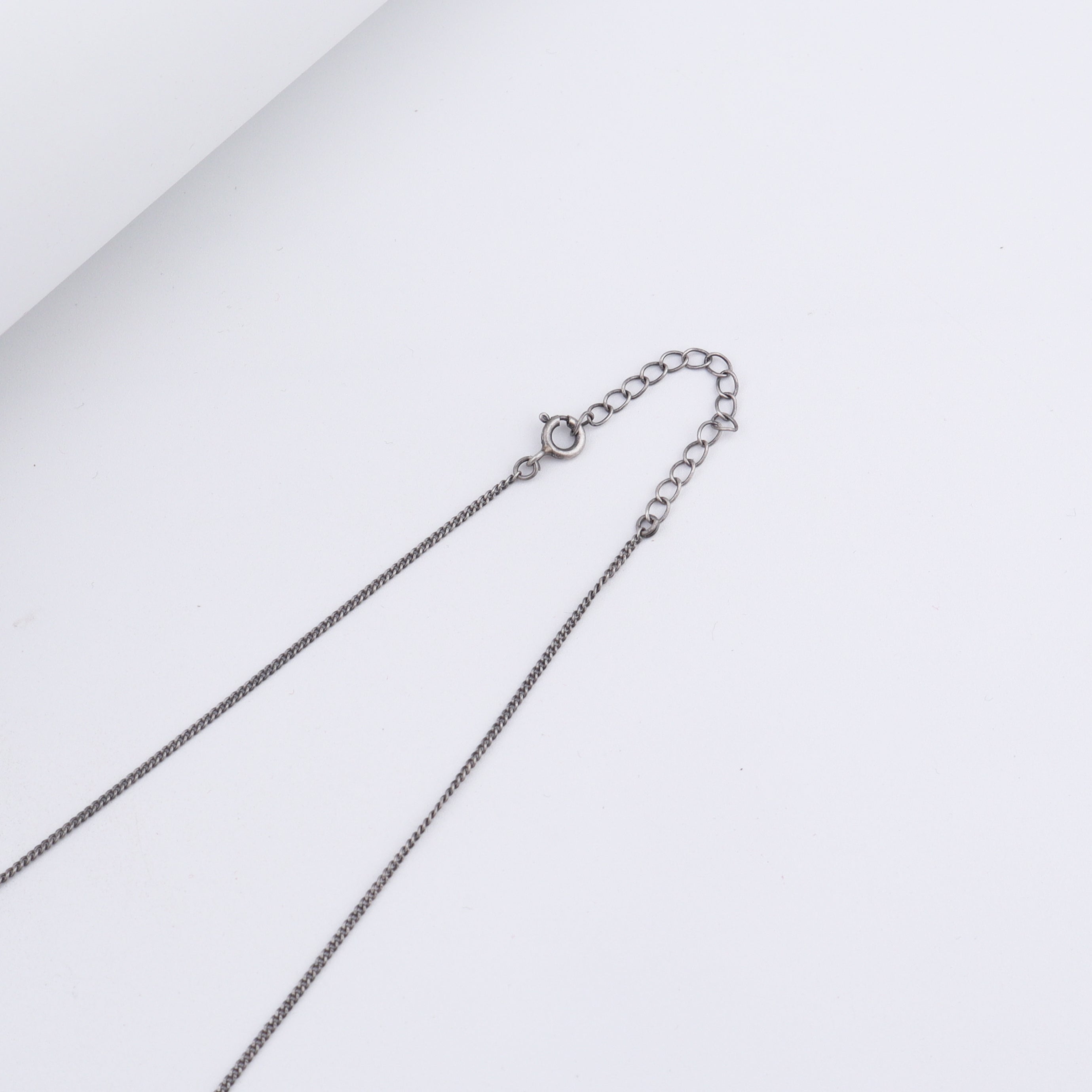 Silver Deer pendant with chain