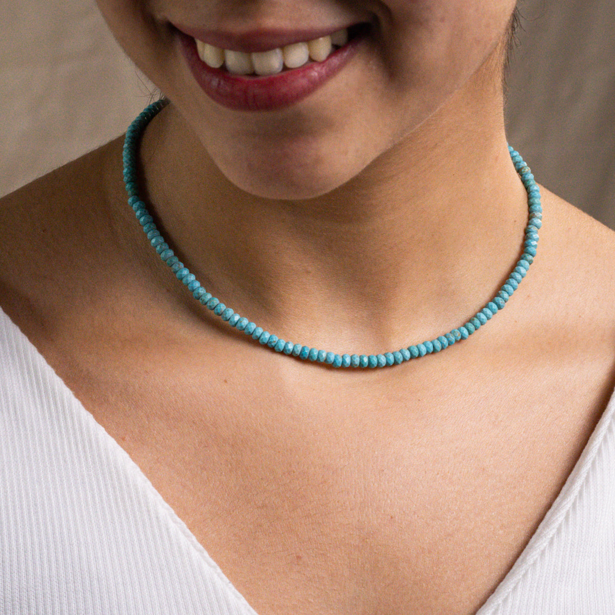 Turquoise Silver Necklace