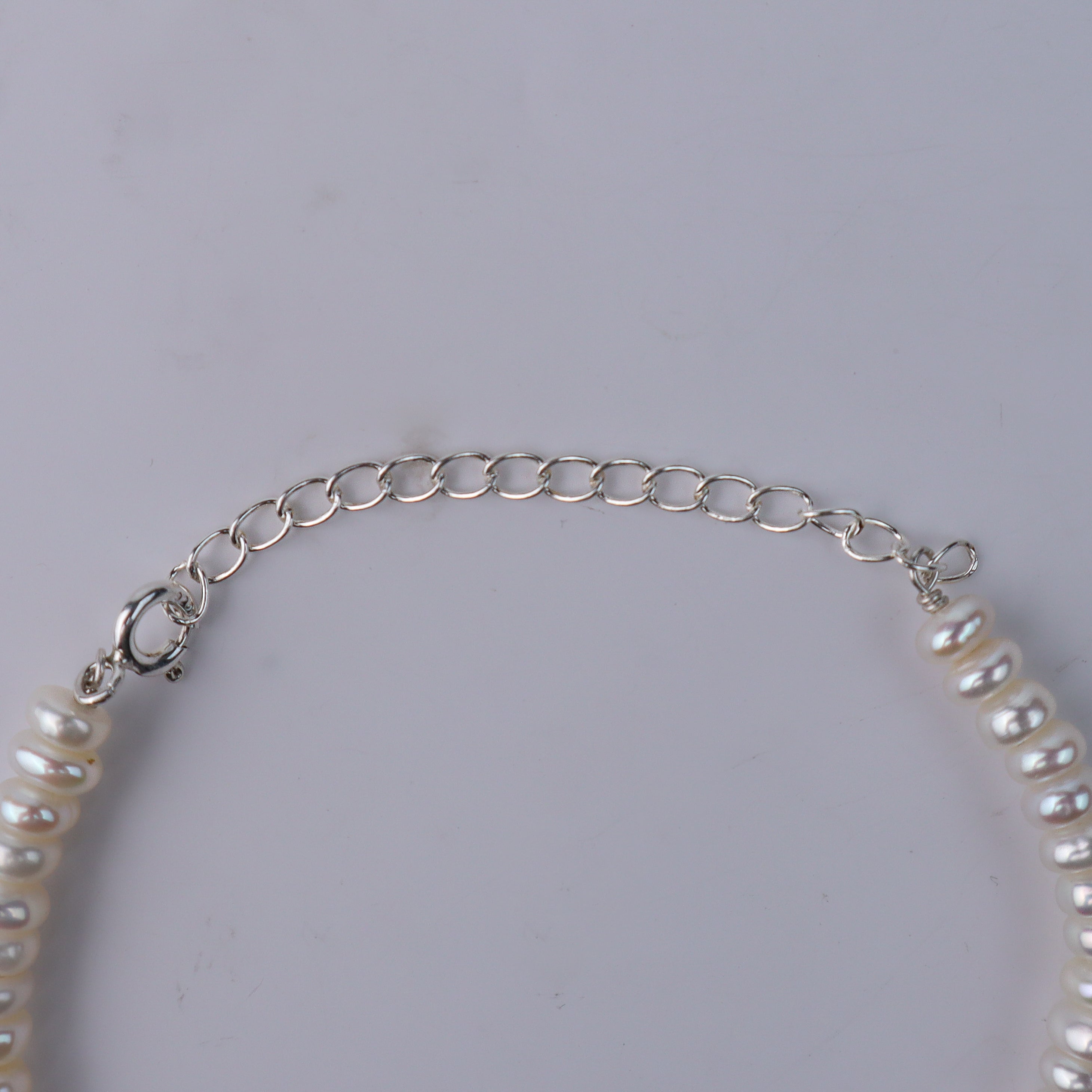 Pearl Pipe Bracelet | 92.5 Silver
