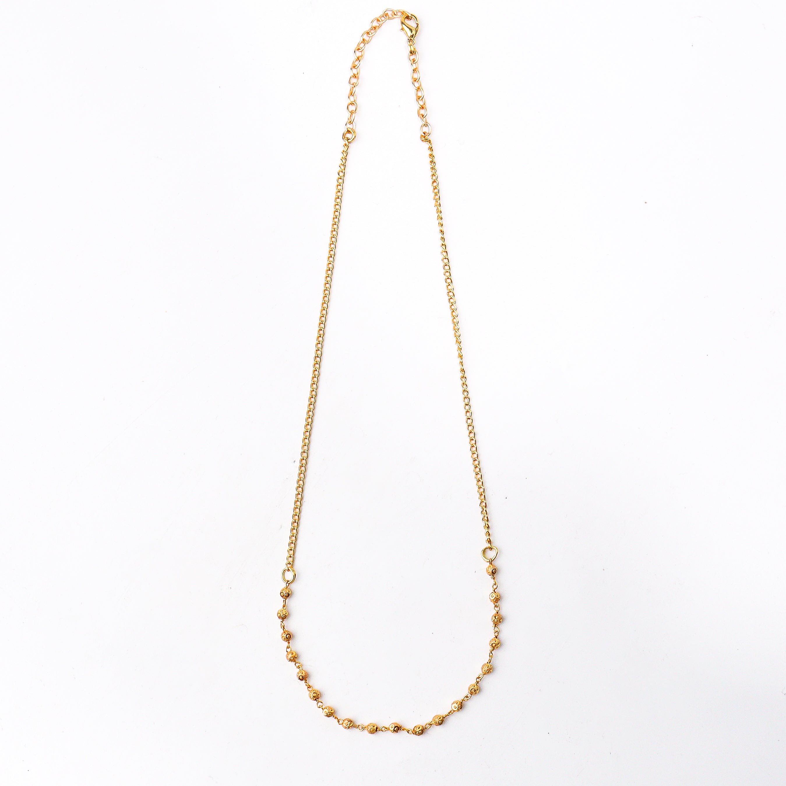 22K Gold Plated Fashion Chain Necklace