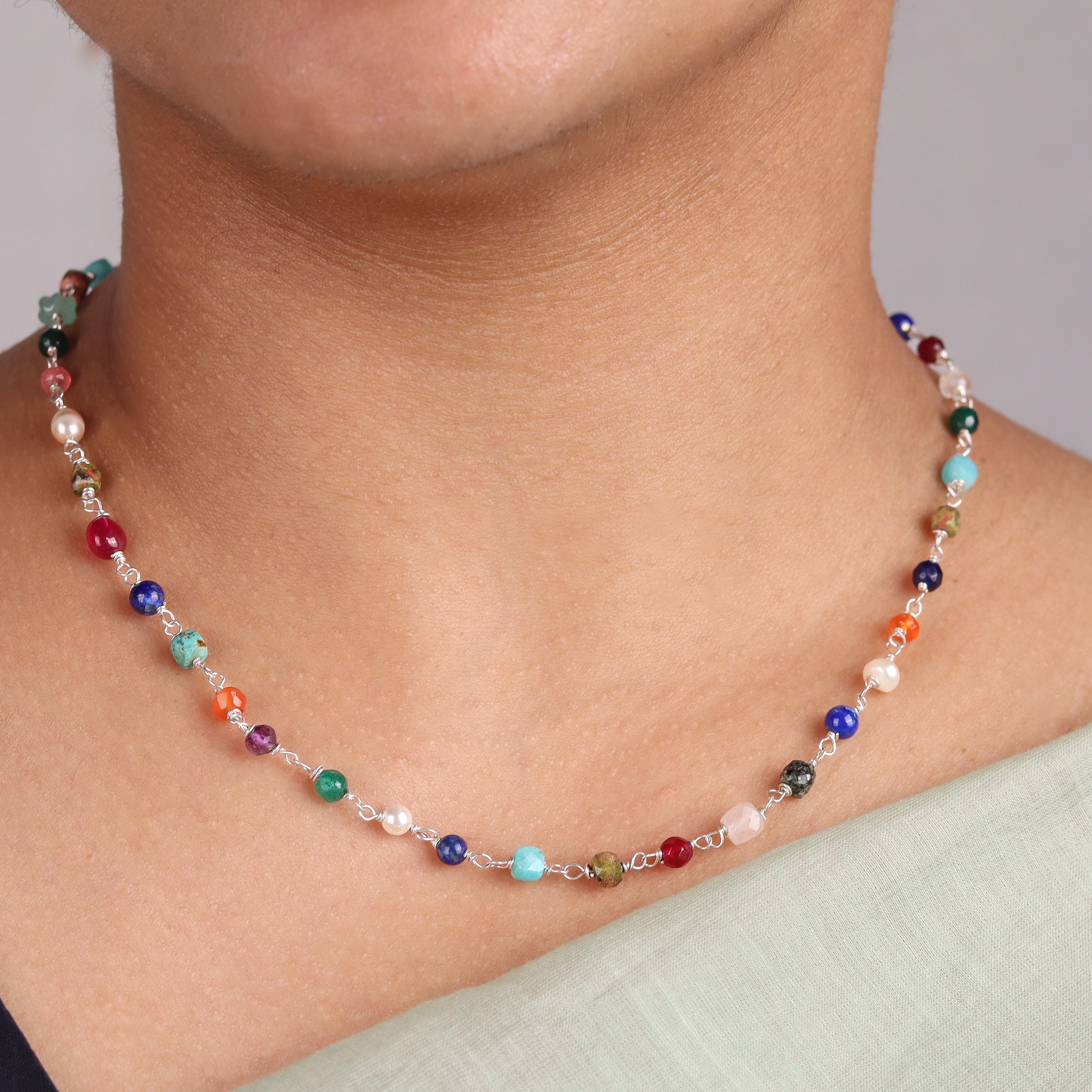 Multicolour ganthan (16 inch)