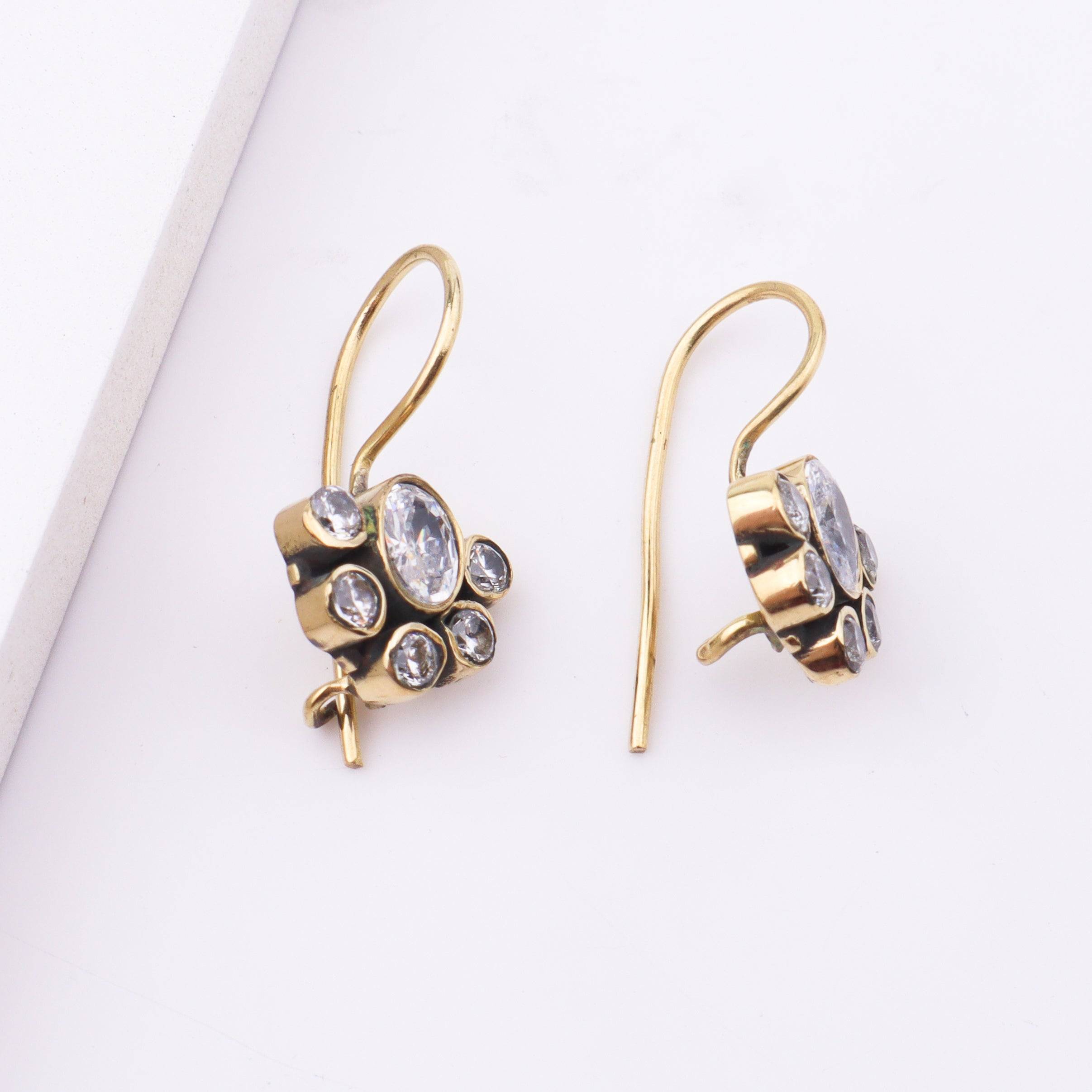 Brass Fashion Earrings