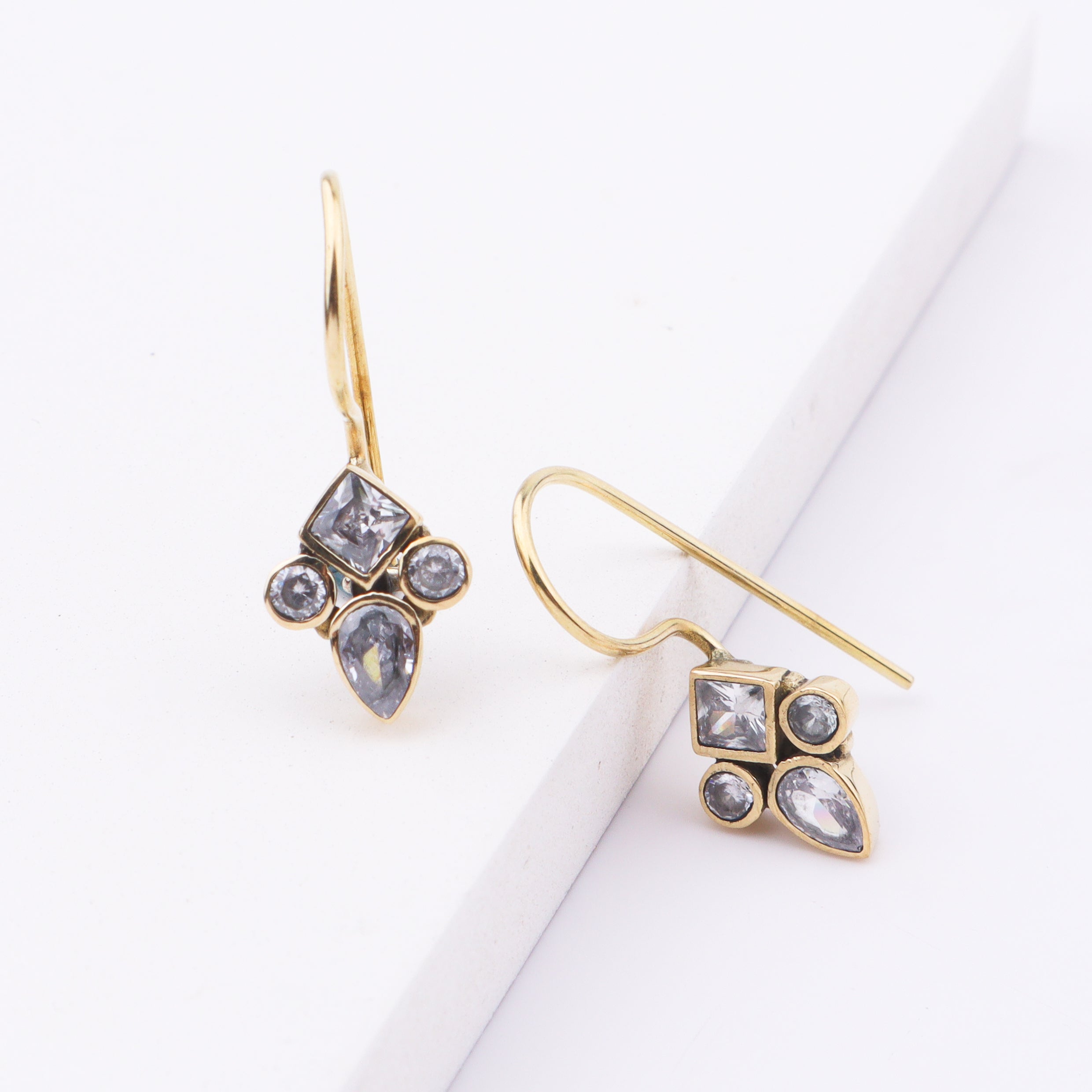 Brass Fashion Earrings