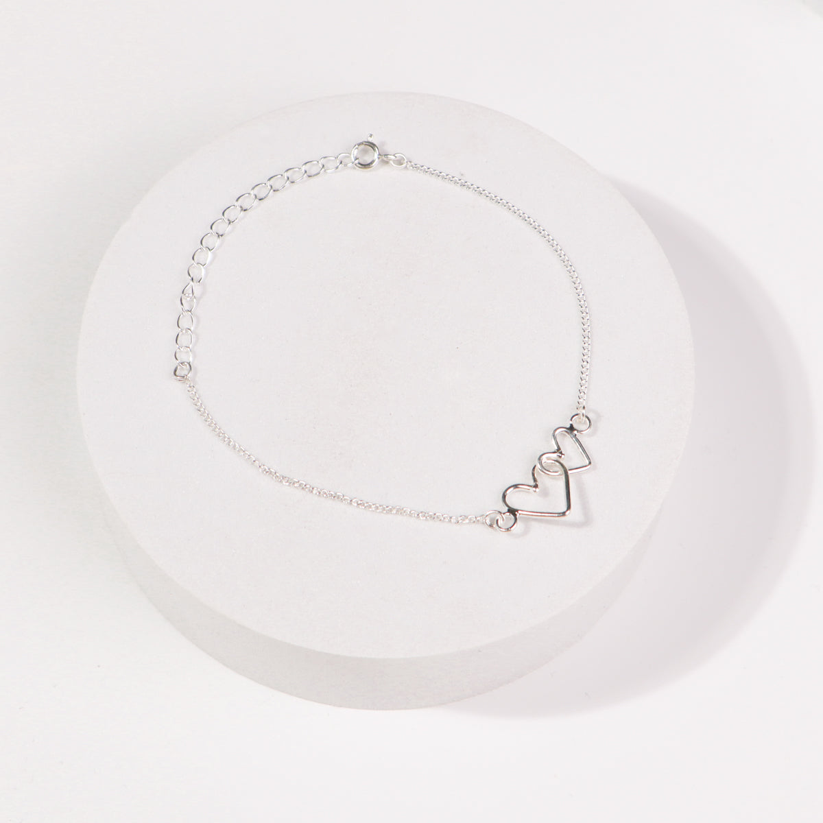 Heart Round Wire Bracelet