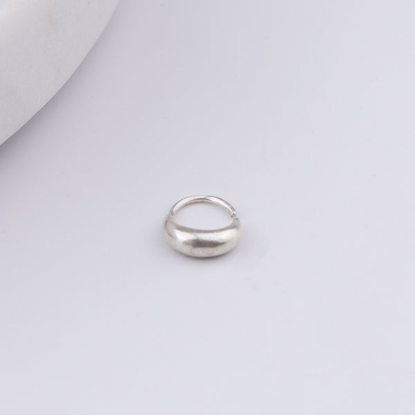 Silver Septum Nose Ring (Pierced)
