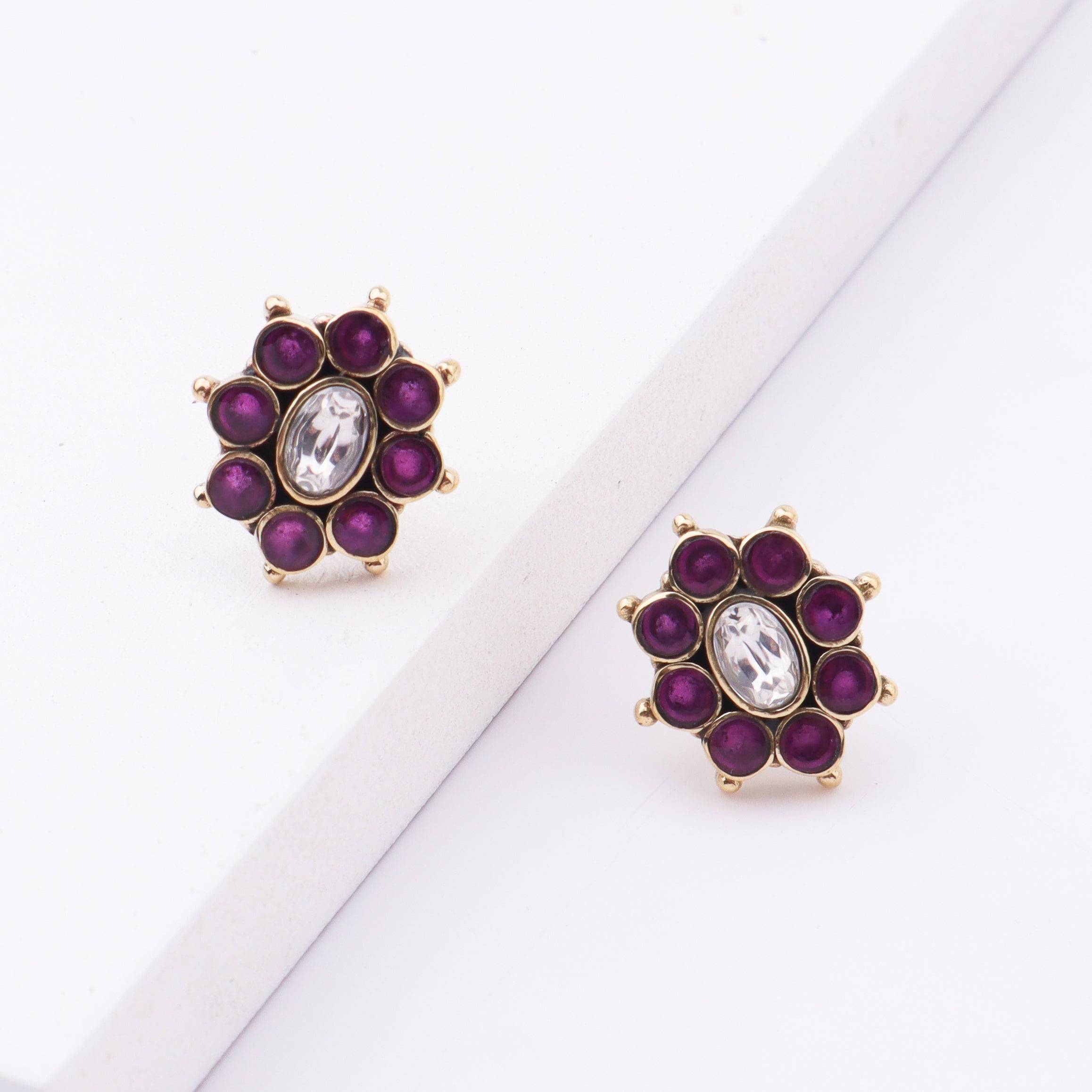 Brass Fashion Earrings