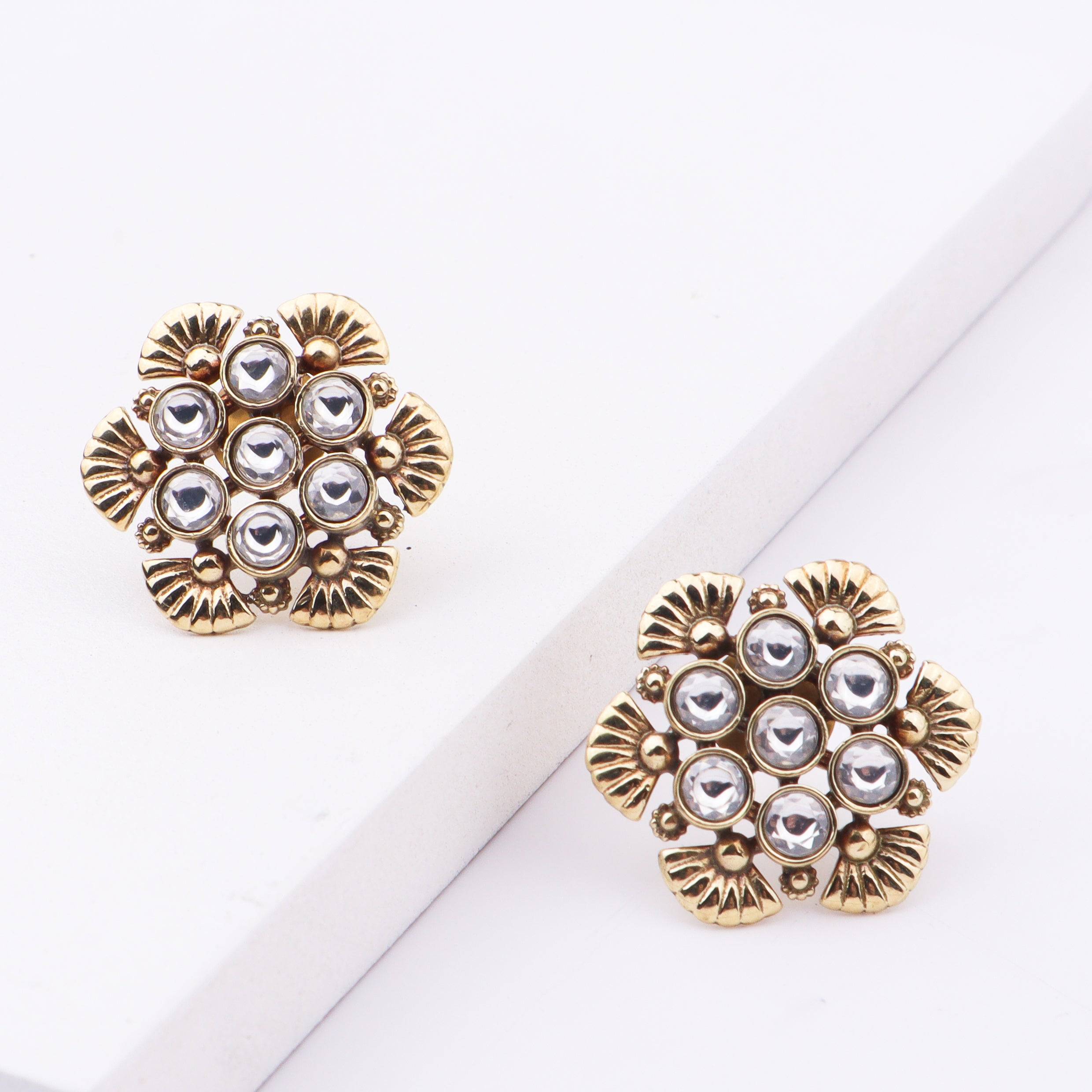Brass Fashion Earrings