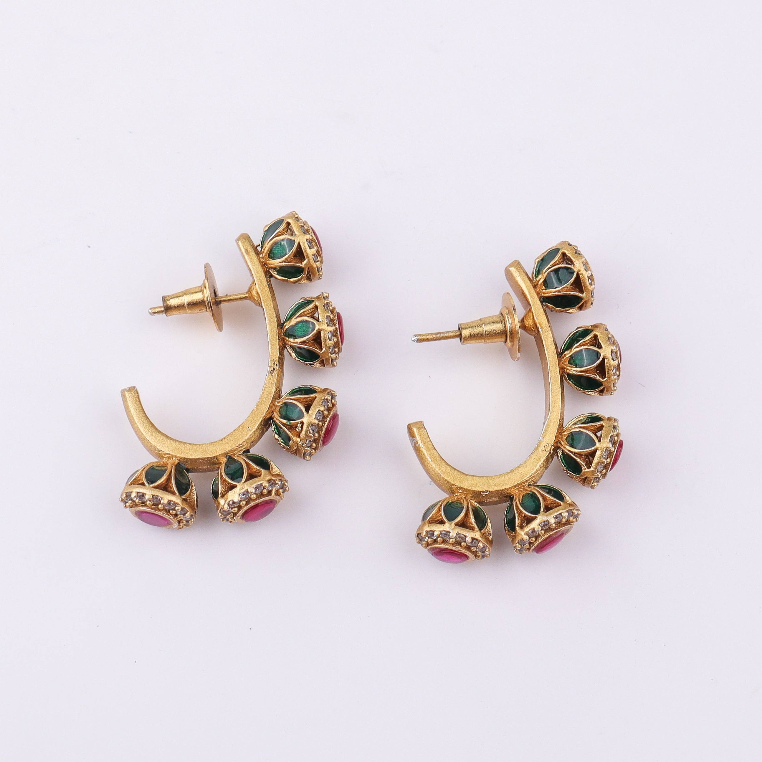22K Gold Plated Fashion Earring