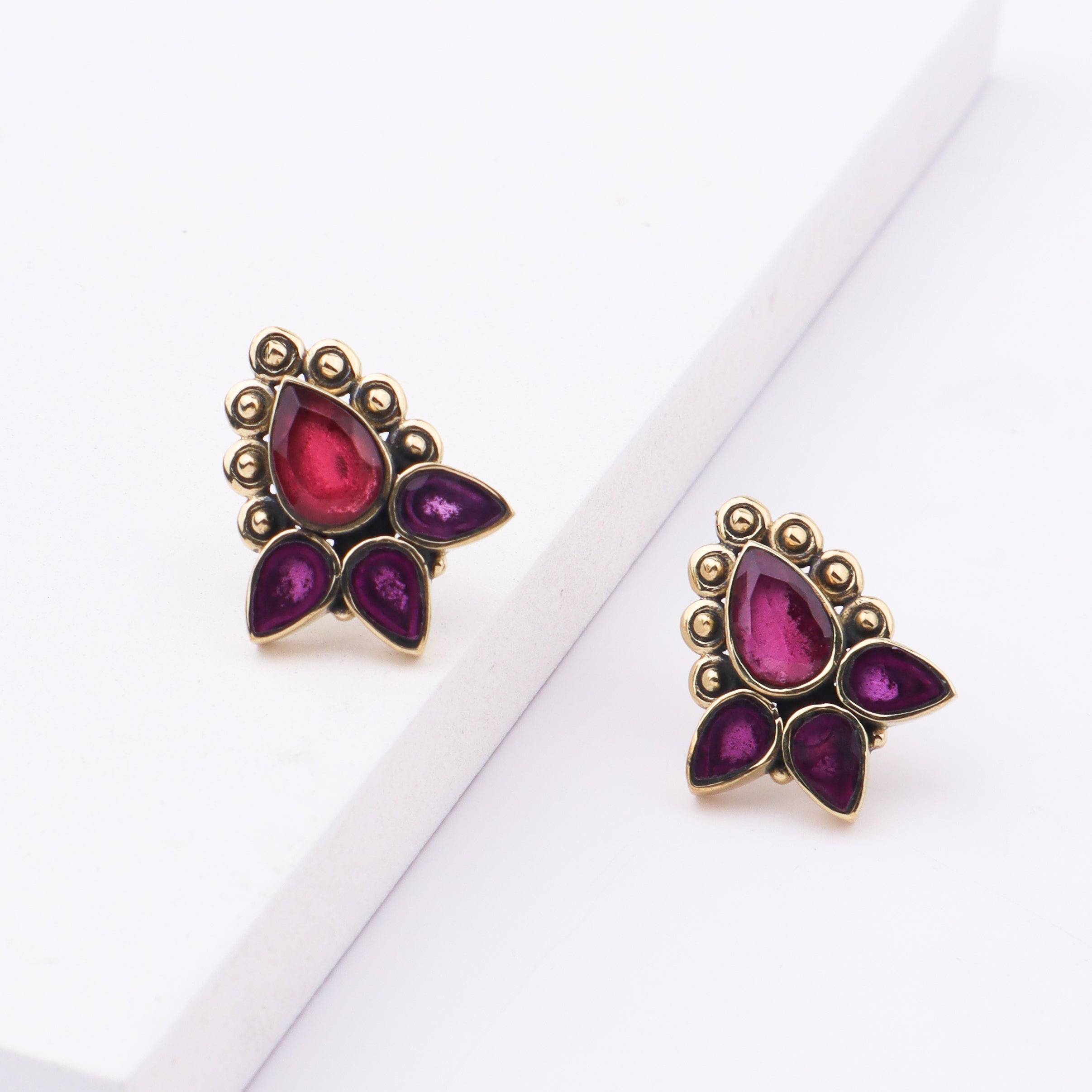 Brass Fashion Earrings