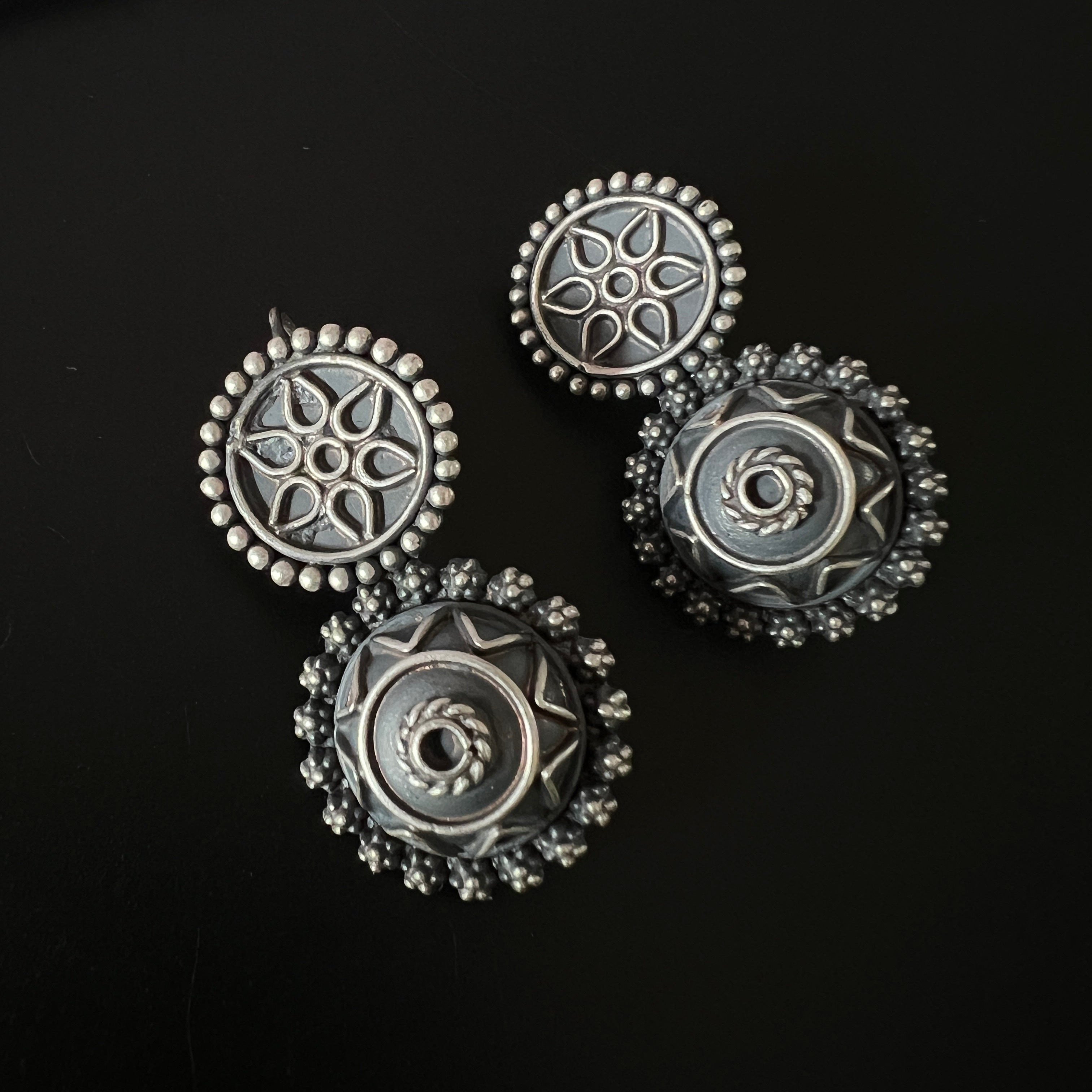 Silver Kurak Earrings