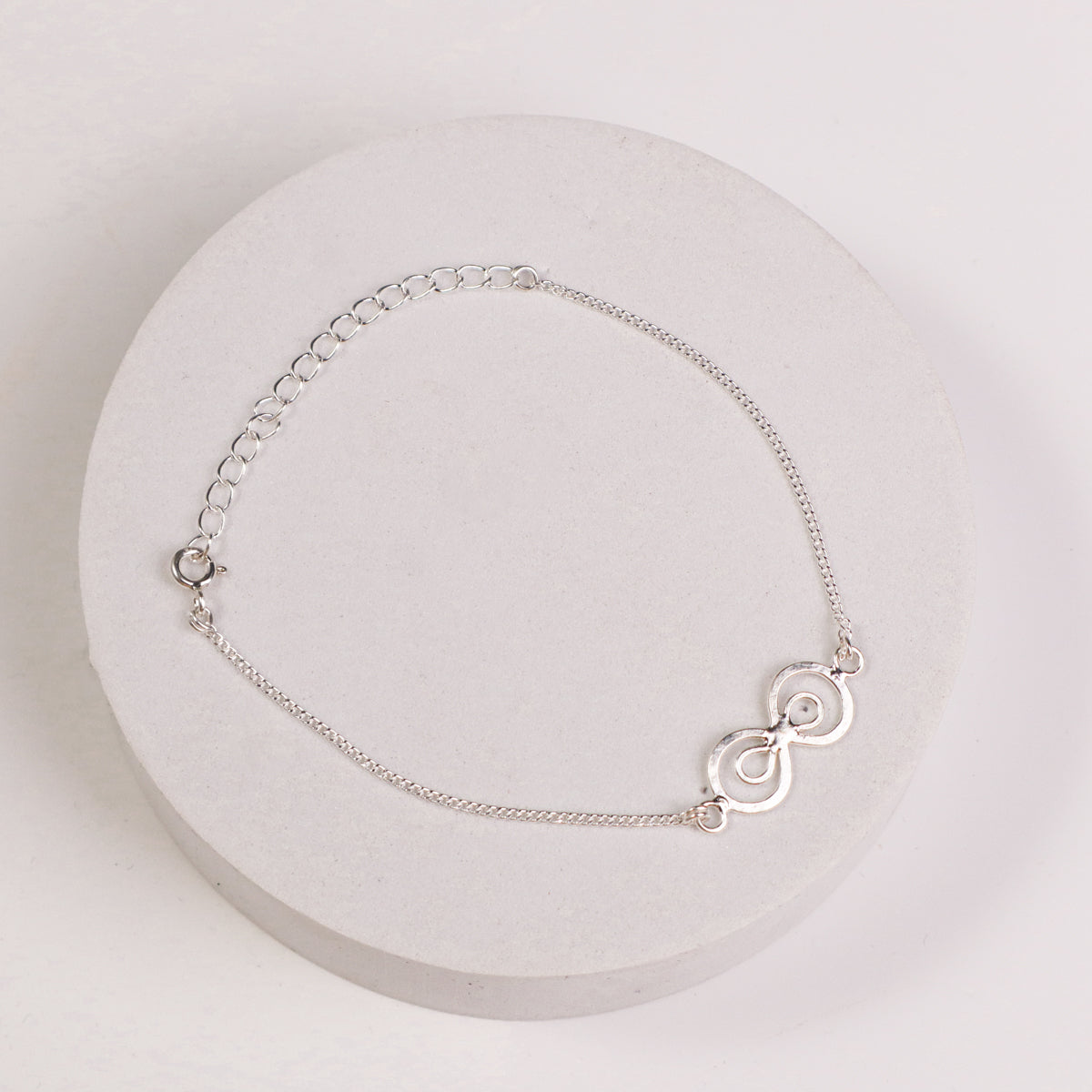 Infinity Flat Wire Bracelet