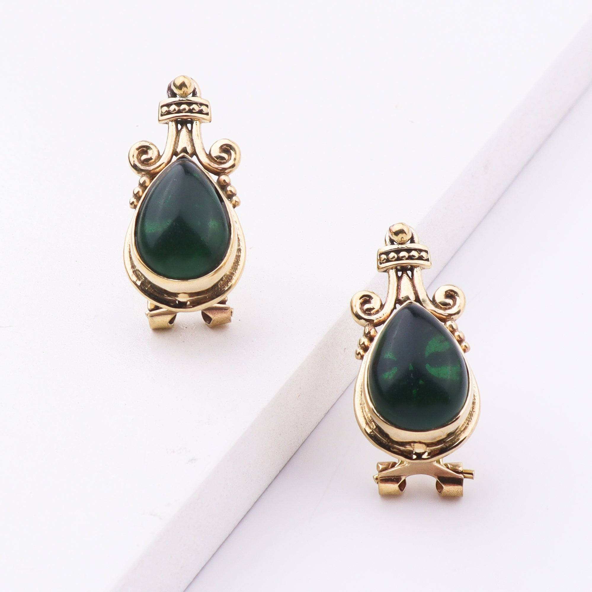 Brass Fashion Earrings