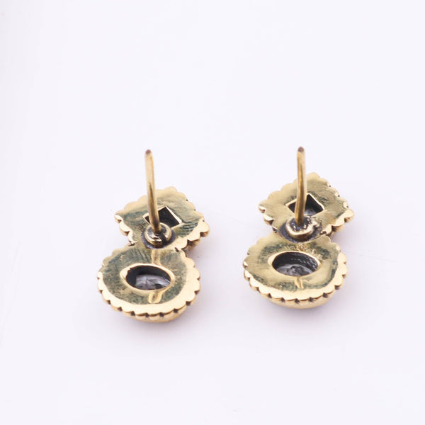 Brass Fashion Earrings