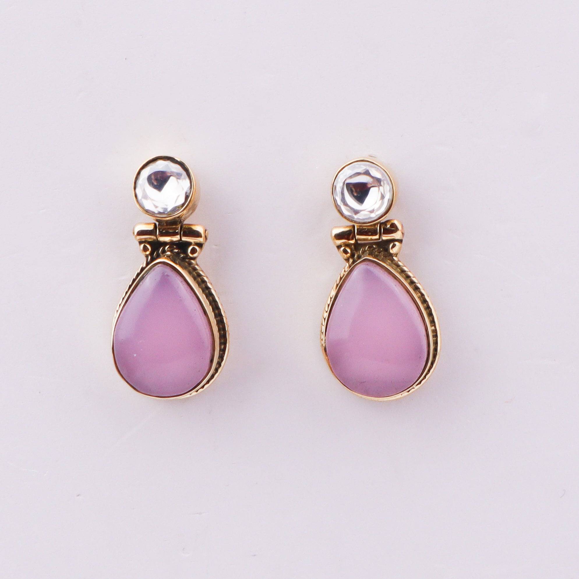 Brass Fashion Earrings