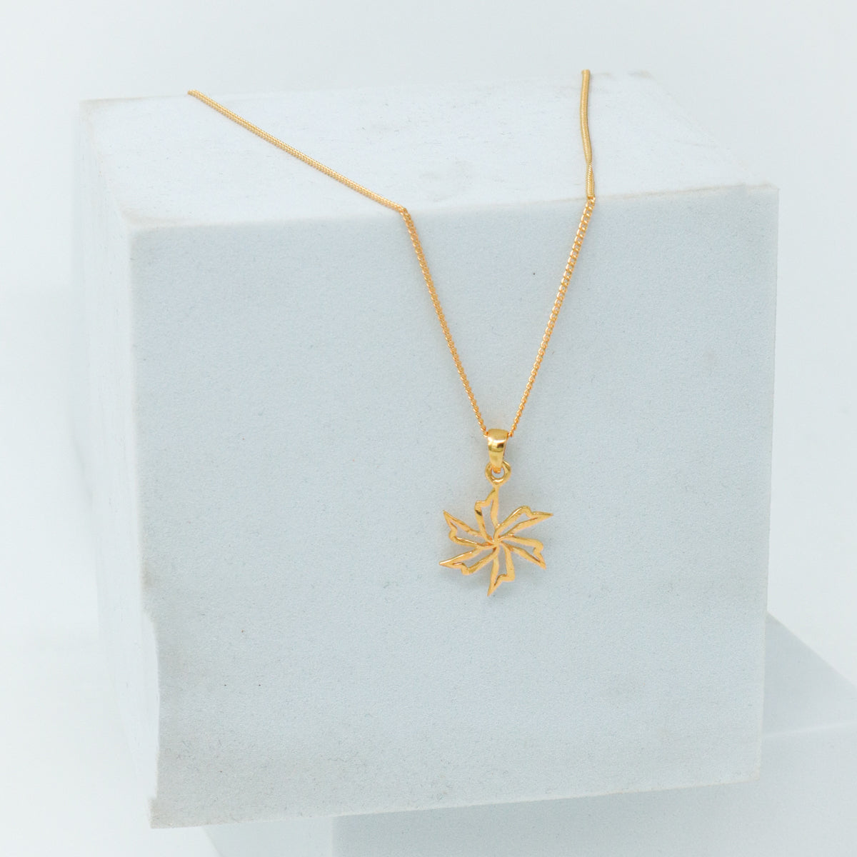 Prajakta Charm Necklace (Gold Plated)
