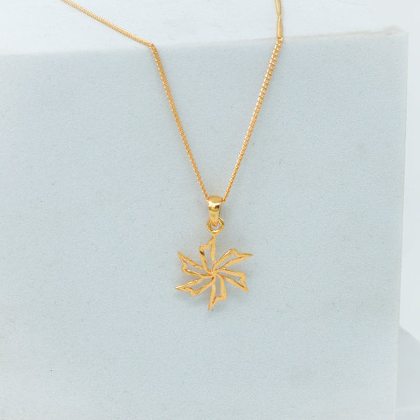 Prajakta Charm Necklace |  92.5 Silver | 22K Gold Plated