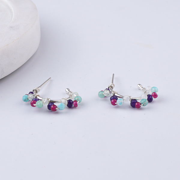 Multicolour Hoops (Project Handmade)