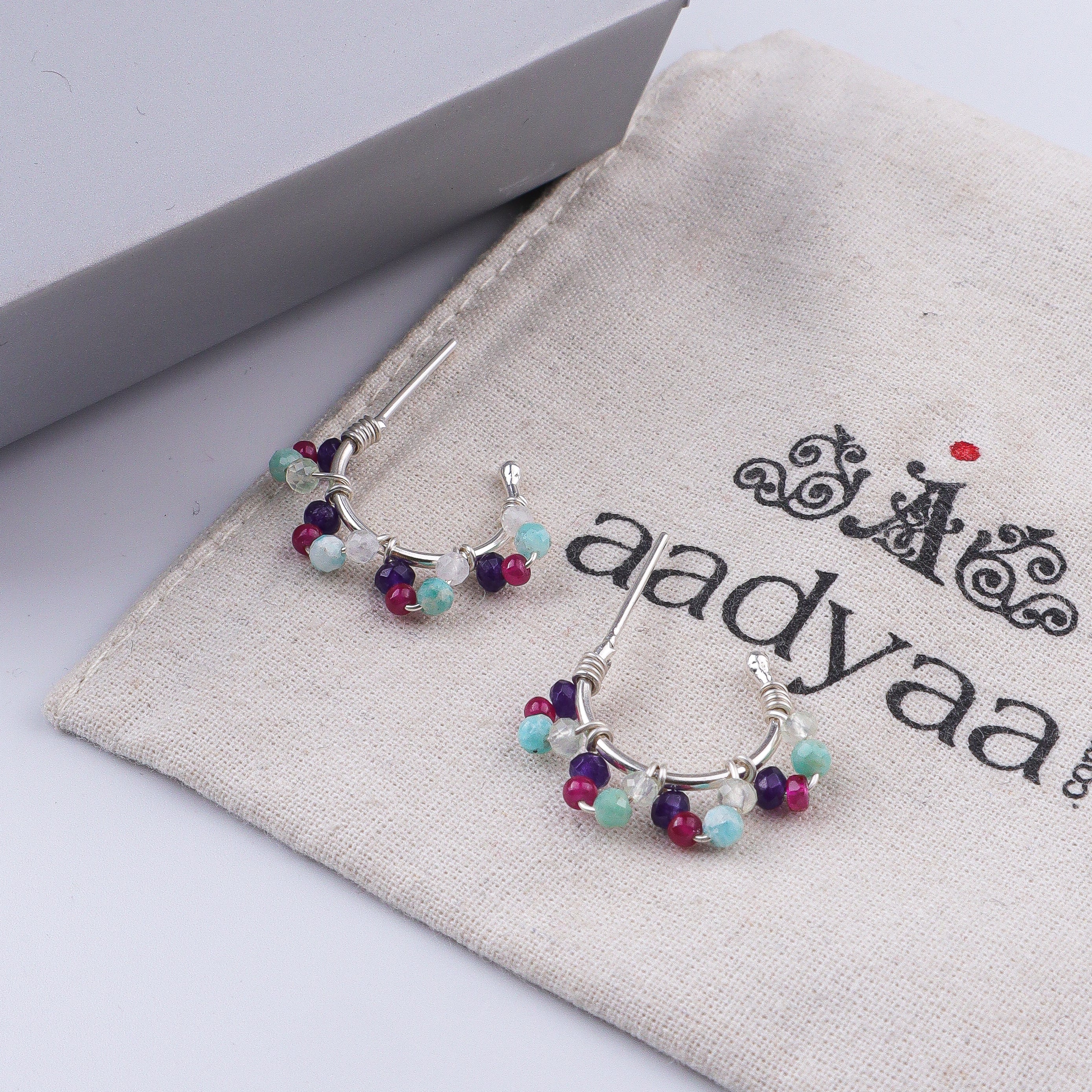 Multicolour Hoops (Project Handmade)