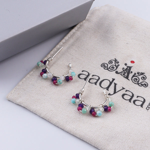 Multicolour Hoops (Project Handmade)