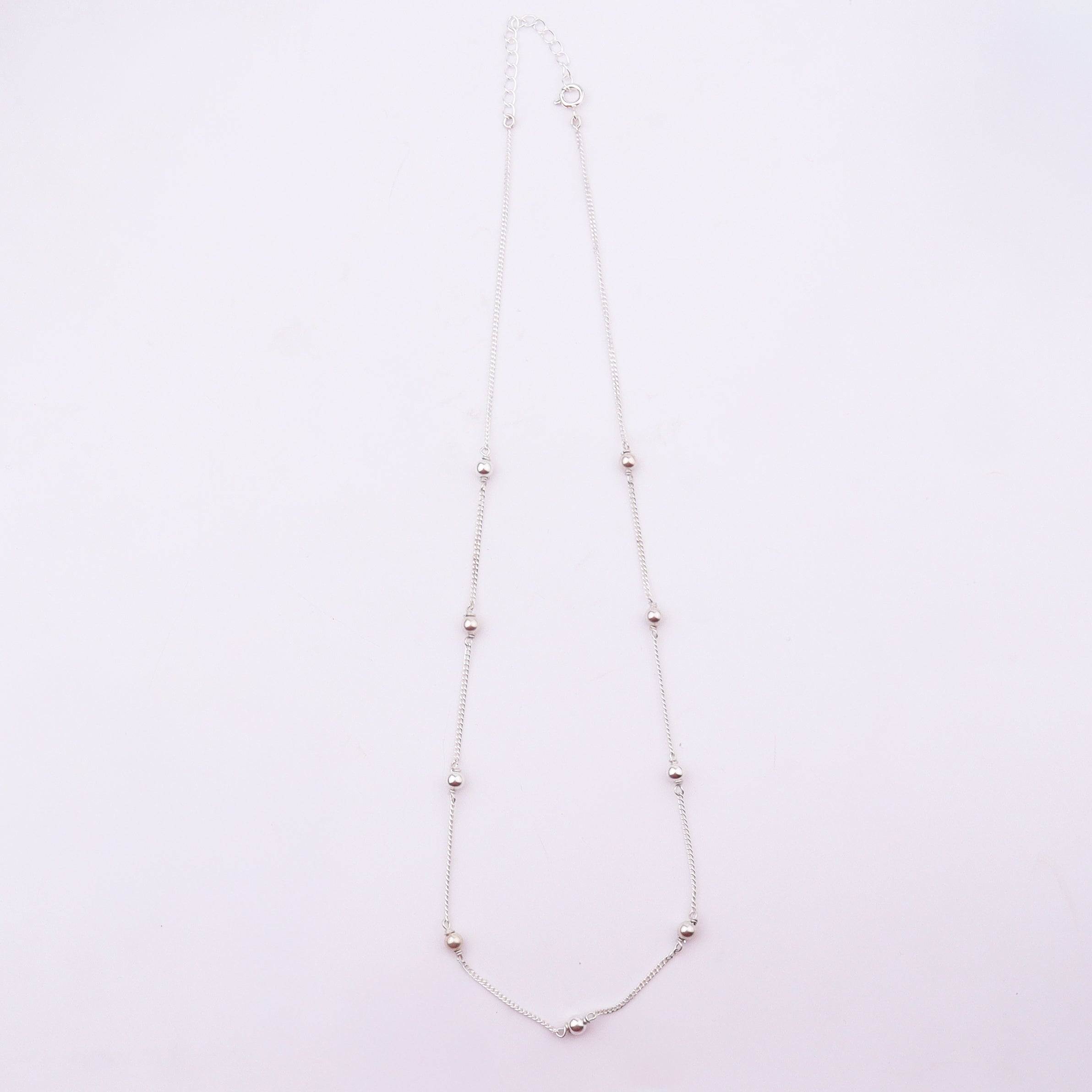 92.5 Sterling Silver Bead Chain