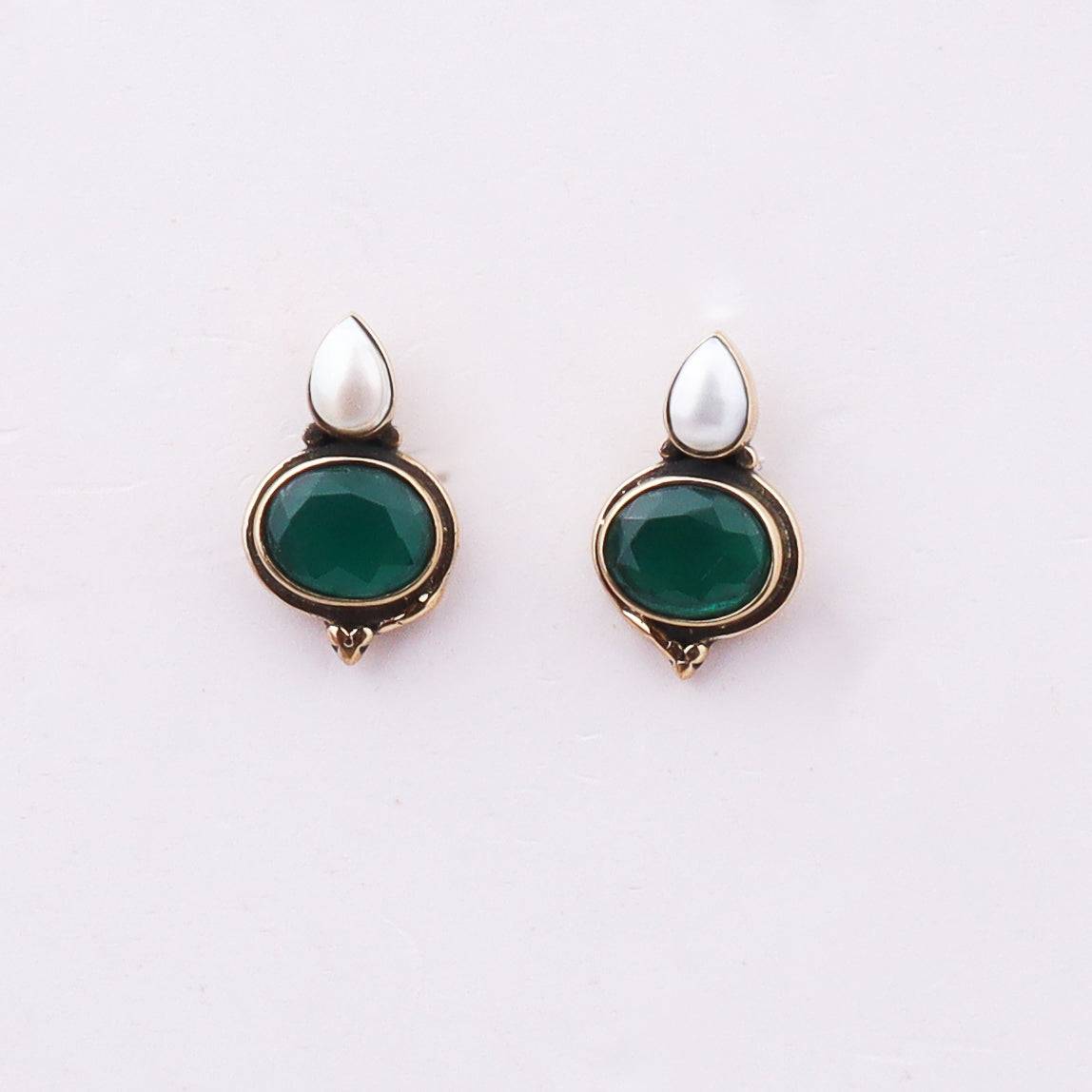 Brass Fashion Earrings