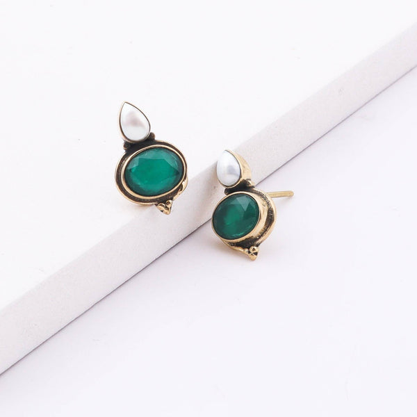 Brass Fashion Earrings