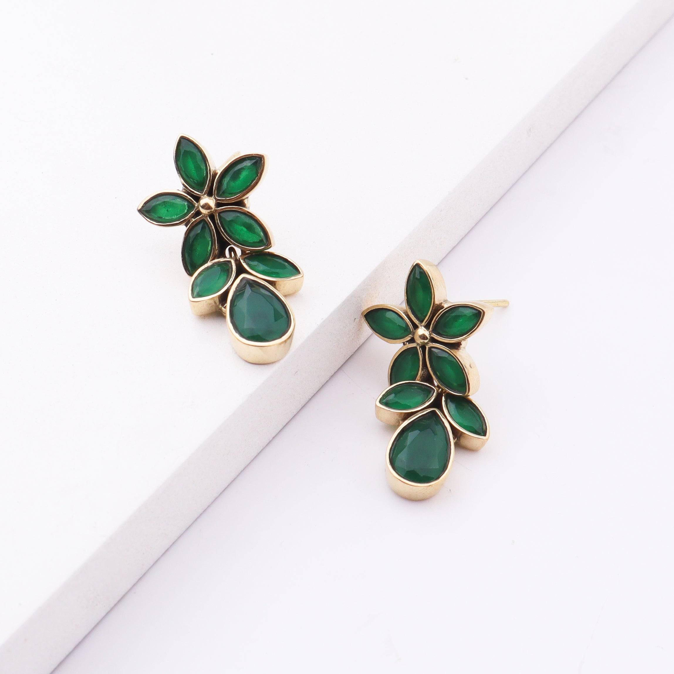 Brass Fashion Earrings