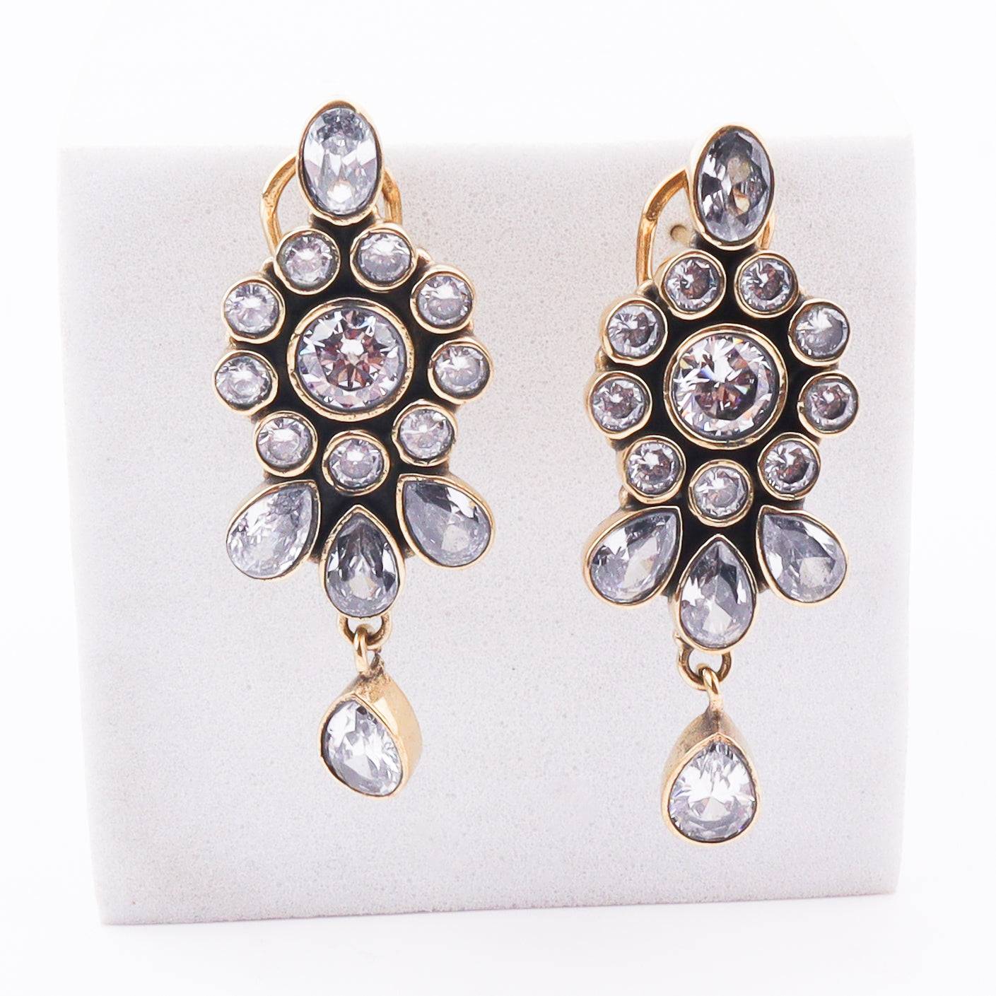 Brass Fashion Earrings