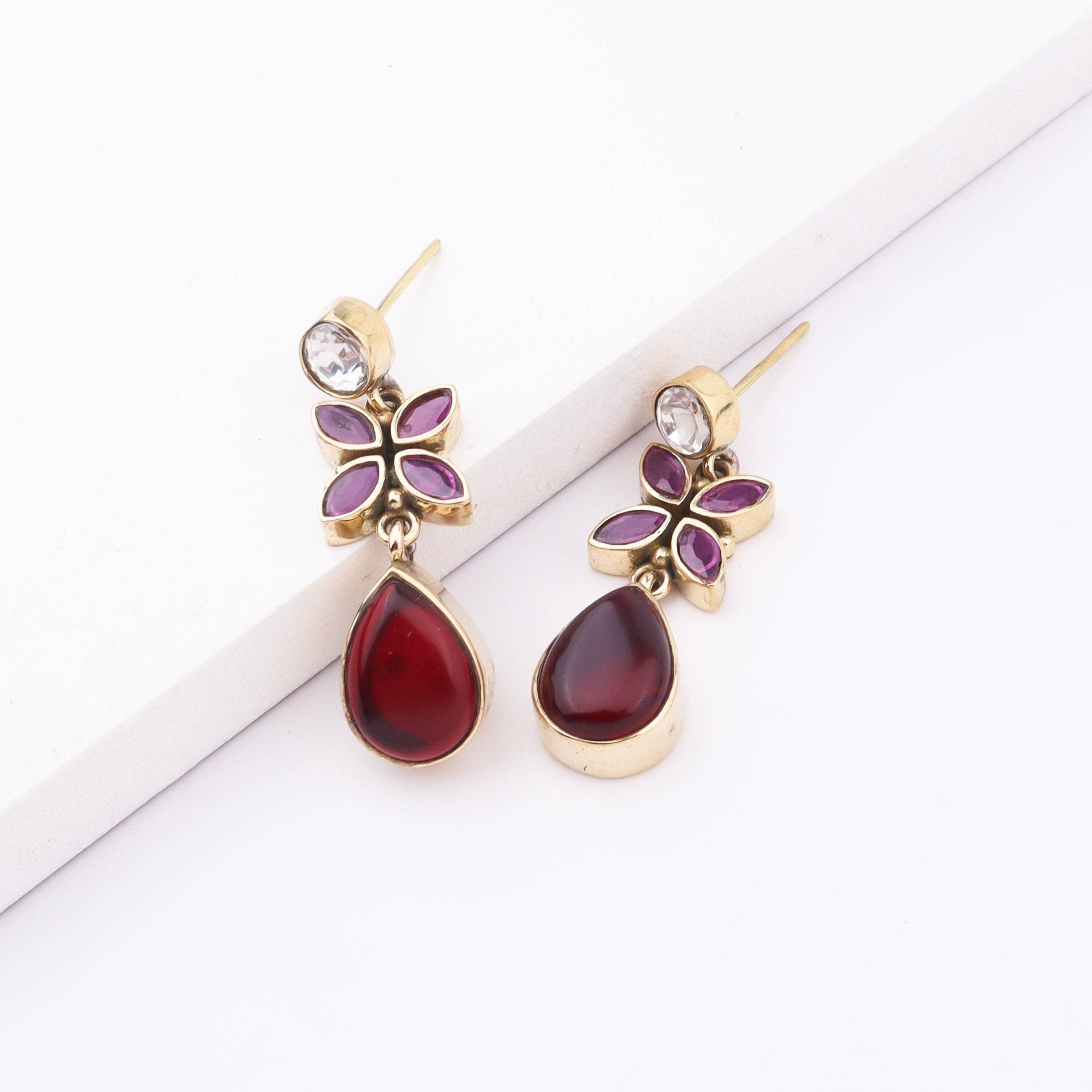 Brass Fashion Earrings