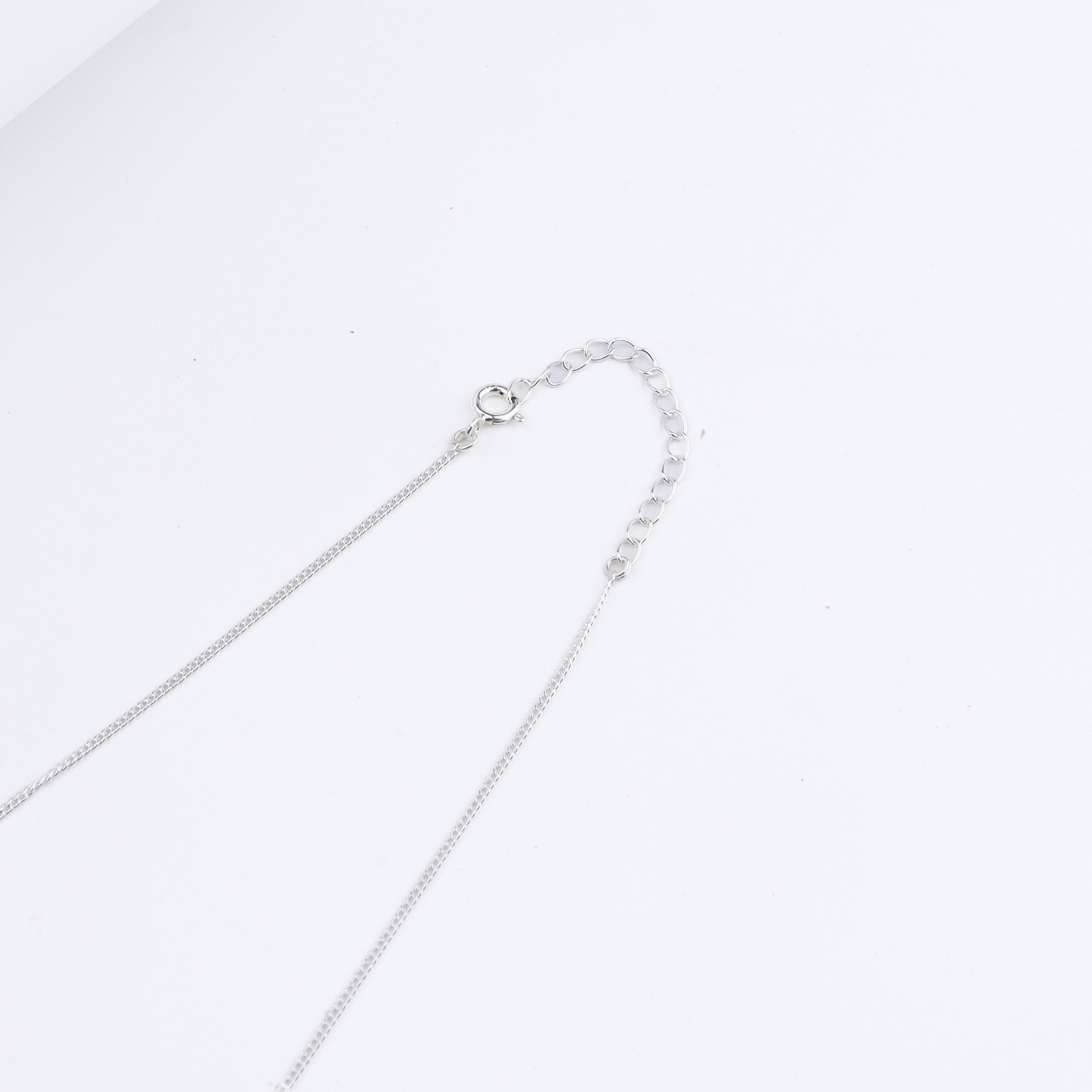 Silver CZ Flower Multi Motif Necklace – Big