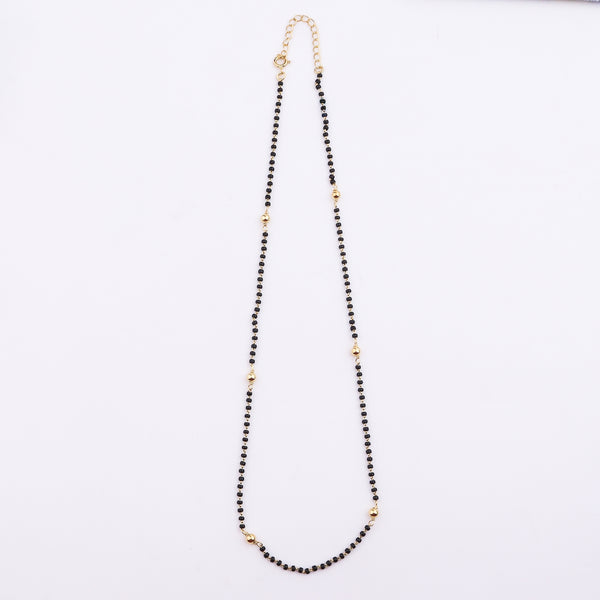 22K Gold Plated Silver Bead Mangalsutra
