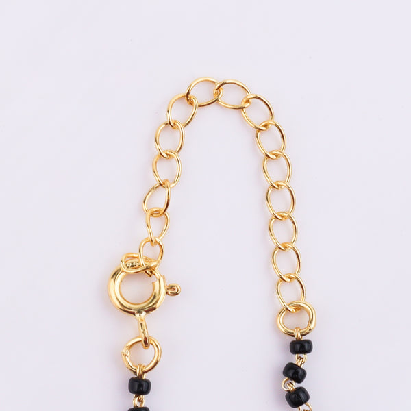 22K Gold Plated Silver Bead Mangalsutra