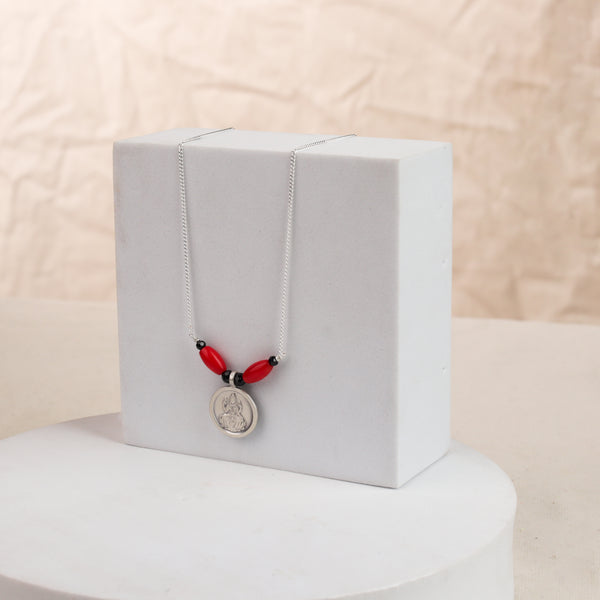 Coral Putali Chain Mangalsutra