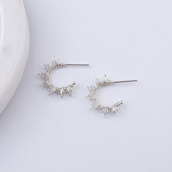 Spike Hoops (Project Handmade)