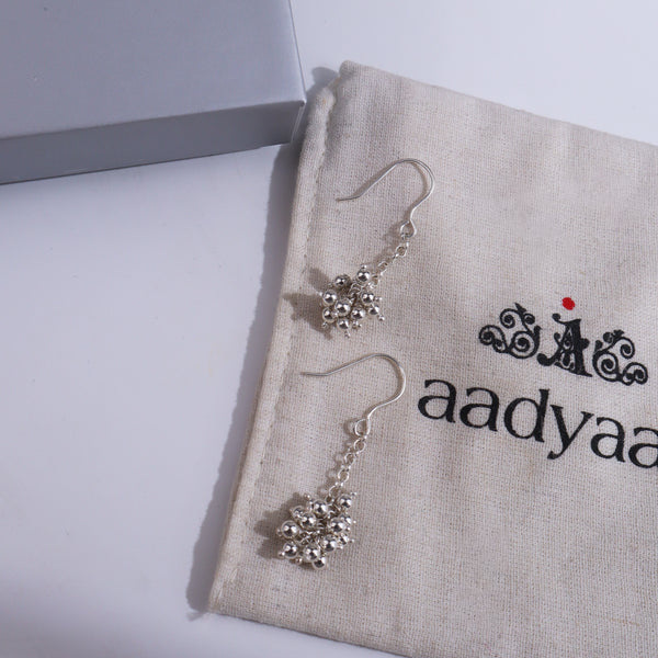 Bead Bunch Earrings | 92.5 Sterling Silver