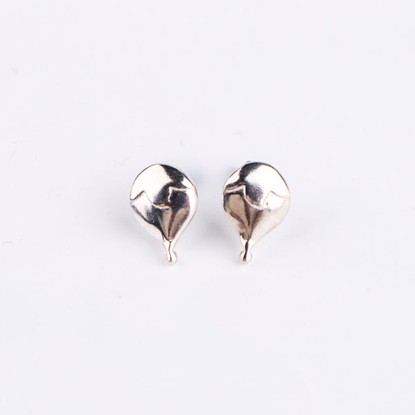 Silver Saaj Motif Earring: वांगे (Vaange)